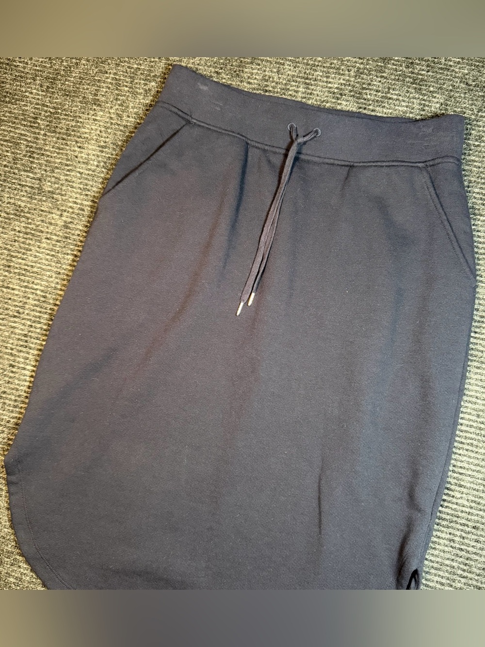Classic Navy Talbots Drawstring Skirt - Women